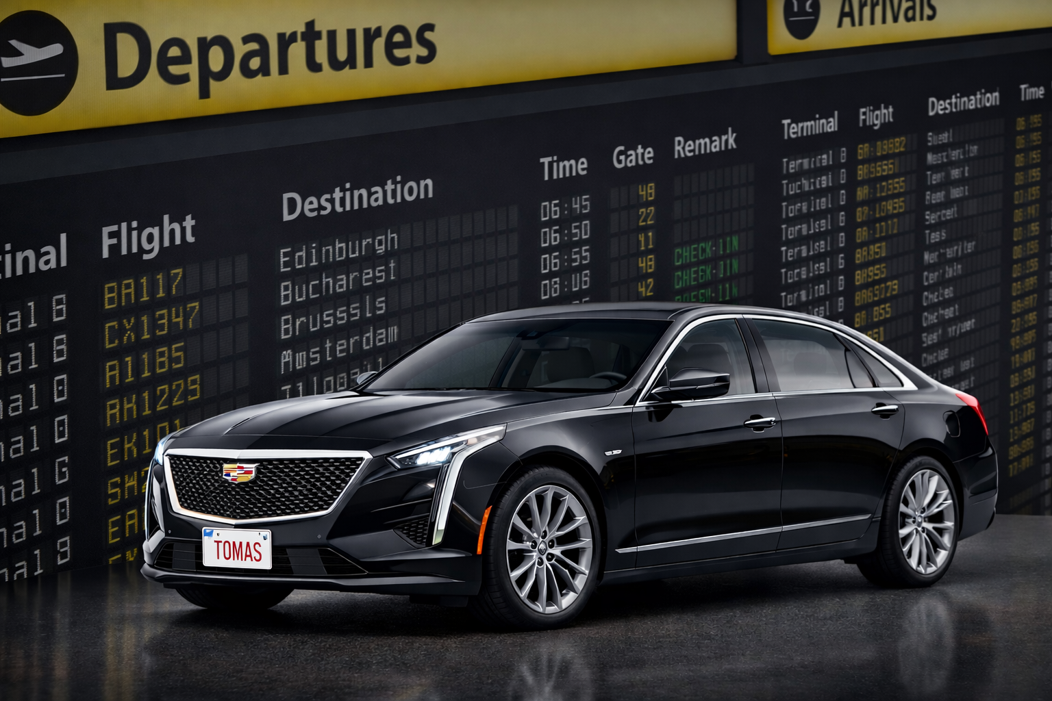 Caddlic on Deperture